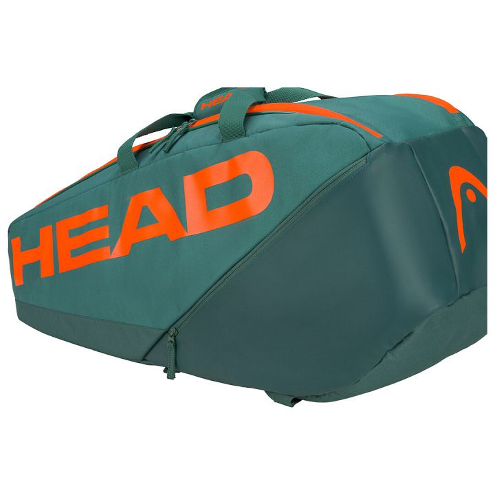 Head Pro Racketbag M (6R) Dark Cyan / Fluo Orange